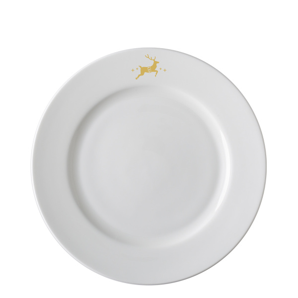 Plitev servirni krožnik 28 cm - Premium Platinum Line Merry Christmas