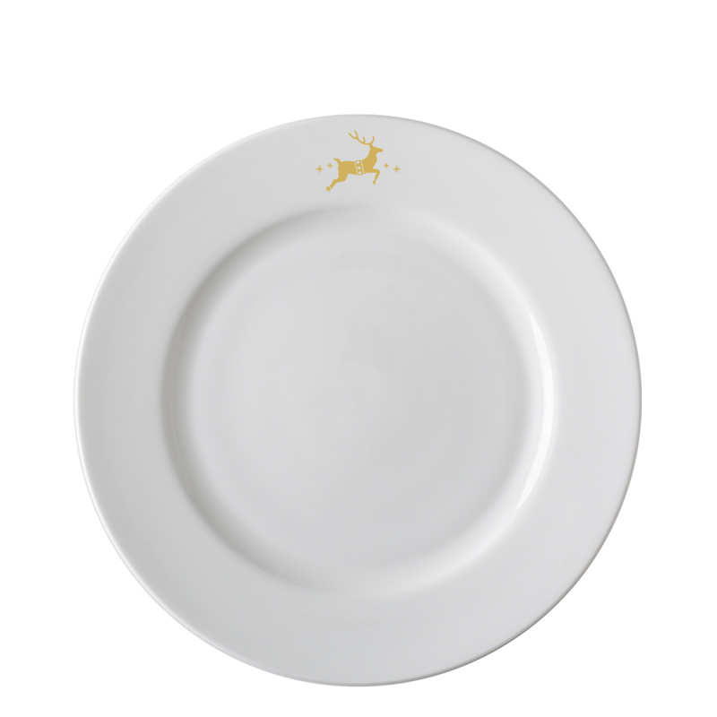 Plitev servirni krožnik 28 cm - Premium Platinum Line Merry Christmas