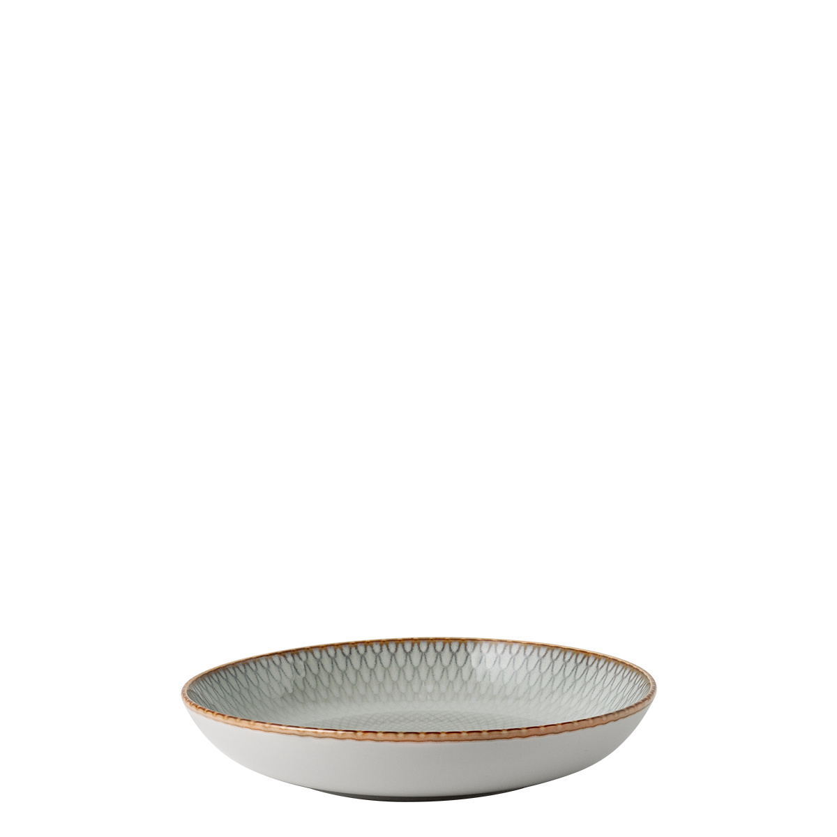 Globok krožnik Coupe 23 cm komplet 4 kosov - Elements Day Mandala