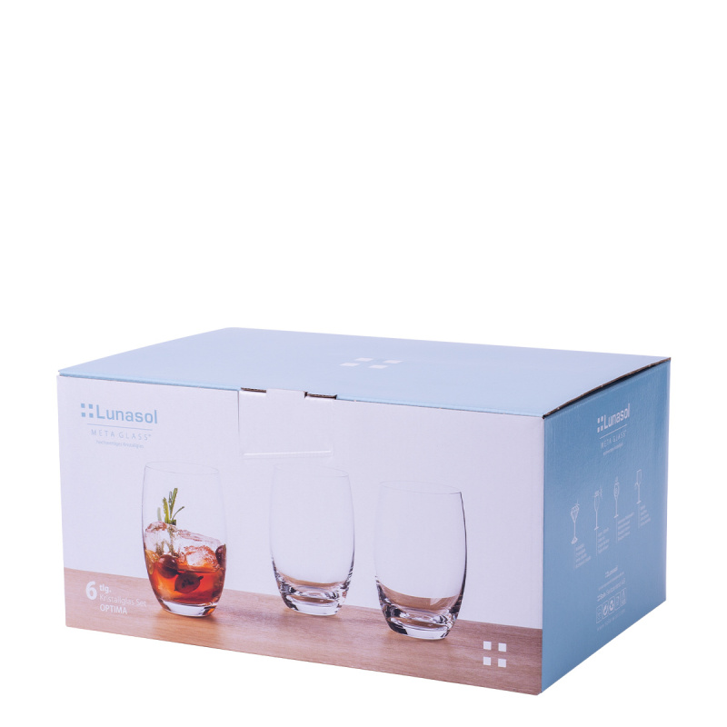Kozarci Tumbler 460 ml 6 kos - Optima Glas Lunasol
