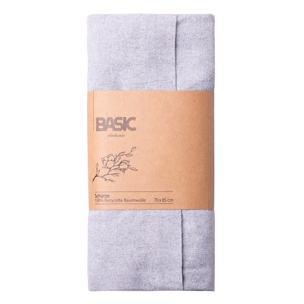 Svetlosiv bombažni predpasnik 70 x 85 cm – Basic Ambiente