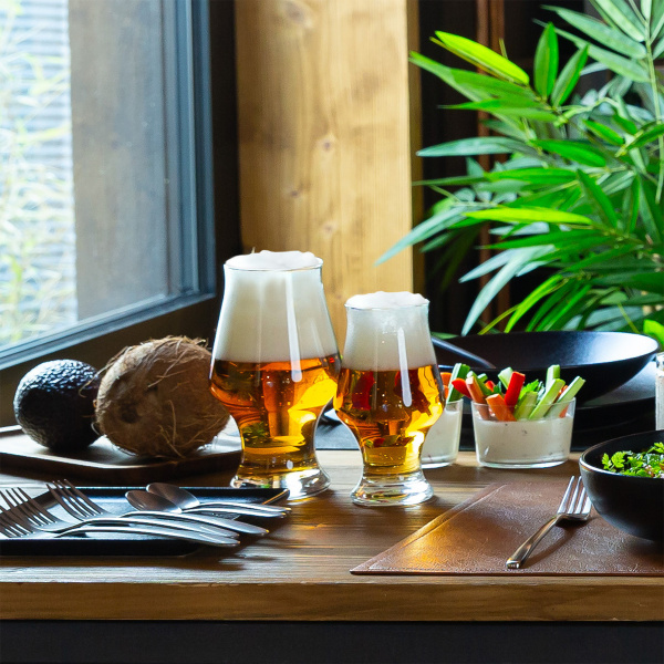 Kozarci za pivo 500 ml komplet 4 kosi - Univers Glas Lunasol