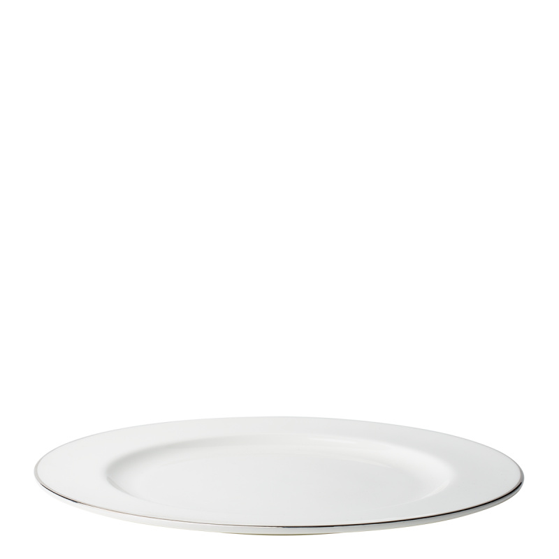 Eleganten plitev krožnik 28 cm - Premium Platinum Line
