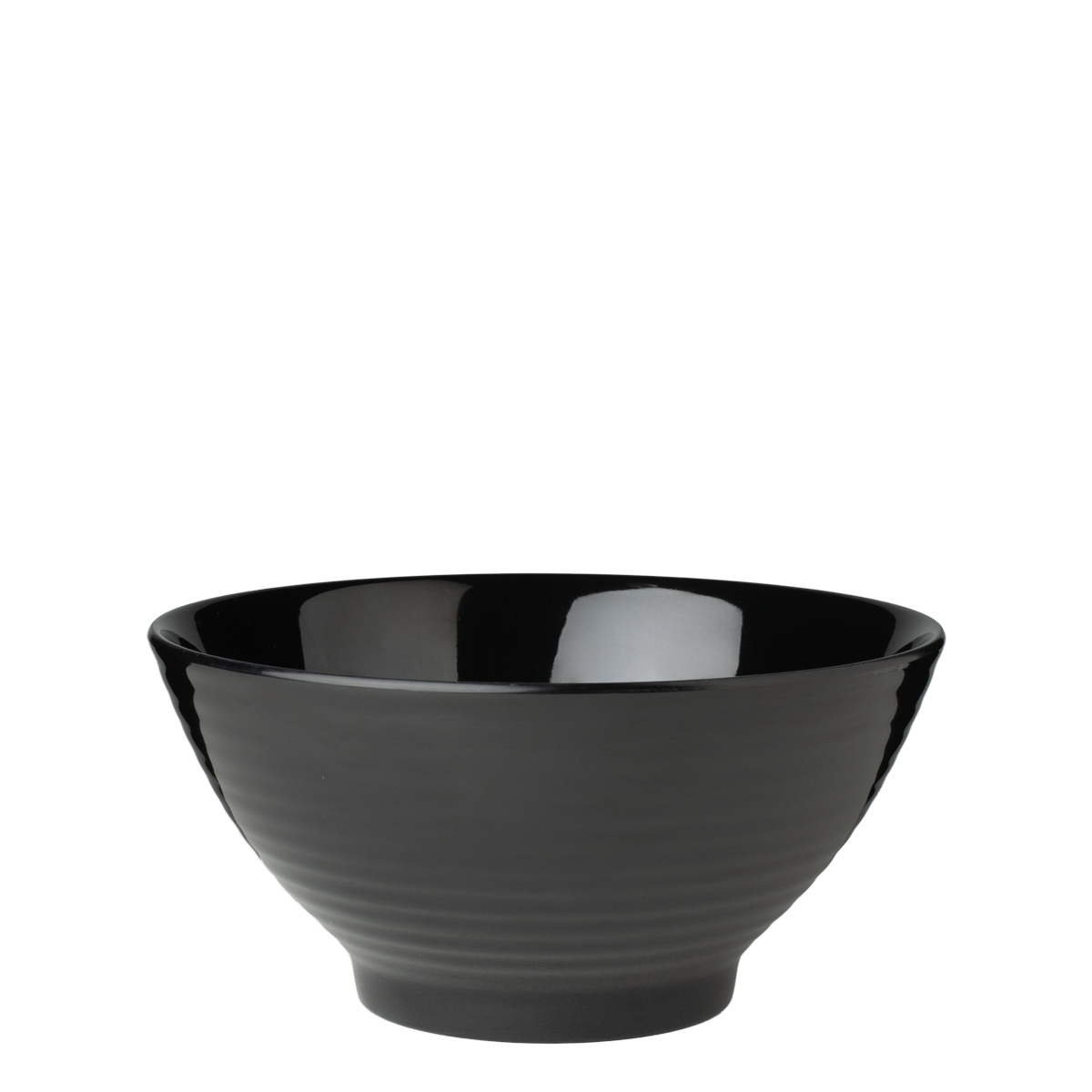 Skleda črna 20 cm melamin | Elements Flow