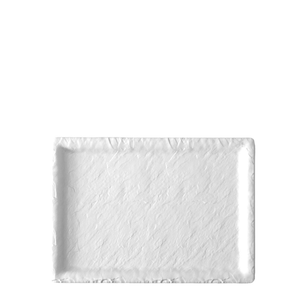 Pladenj bel velik 24,4×17,5 cm | Elements Flow