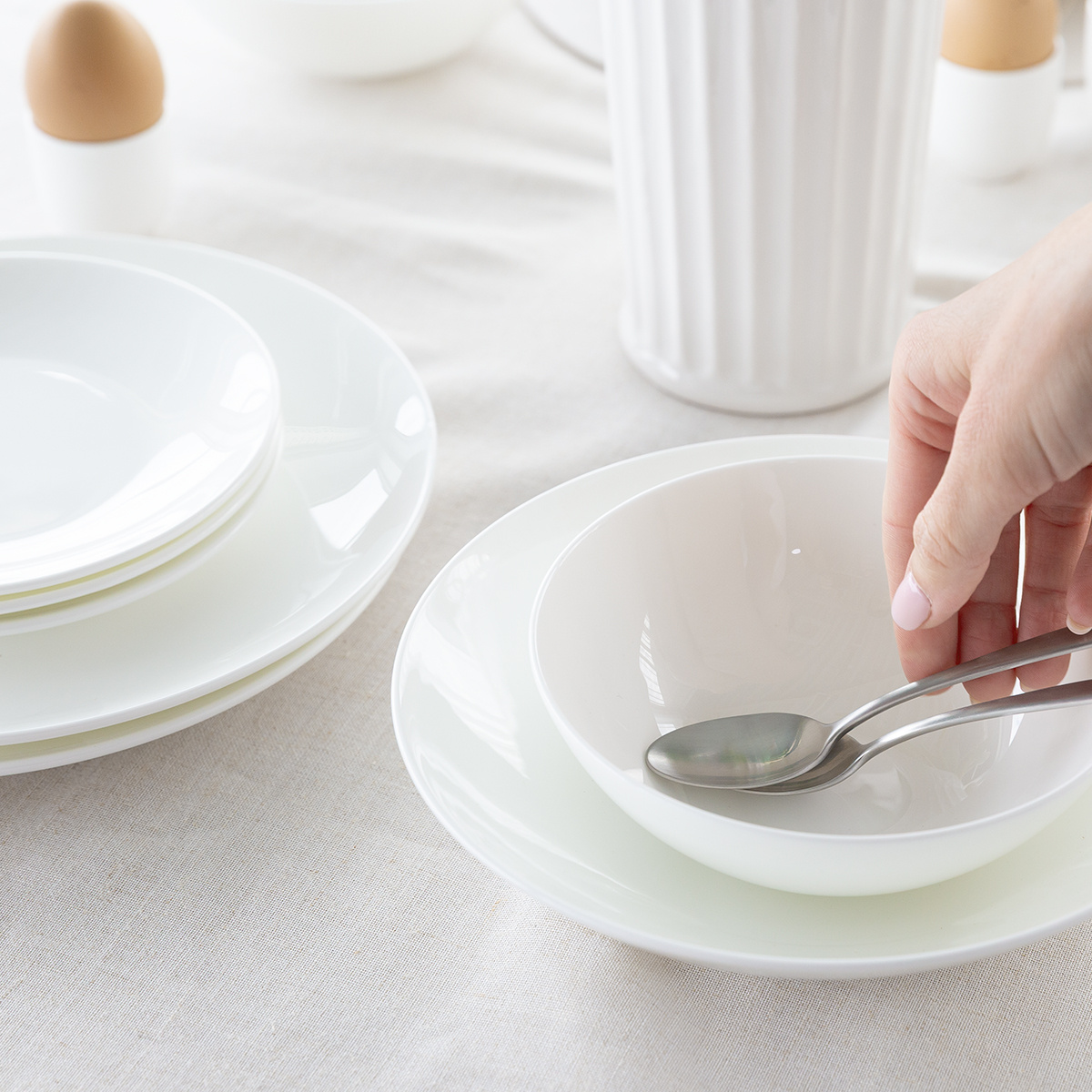 Porcelanasti set 16 kosov | Premium Platinum Line