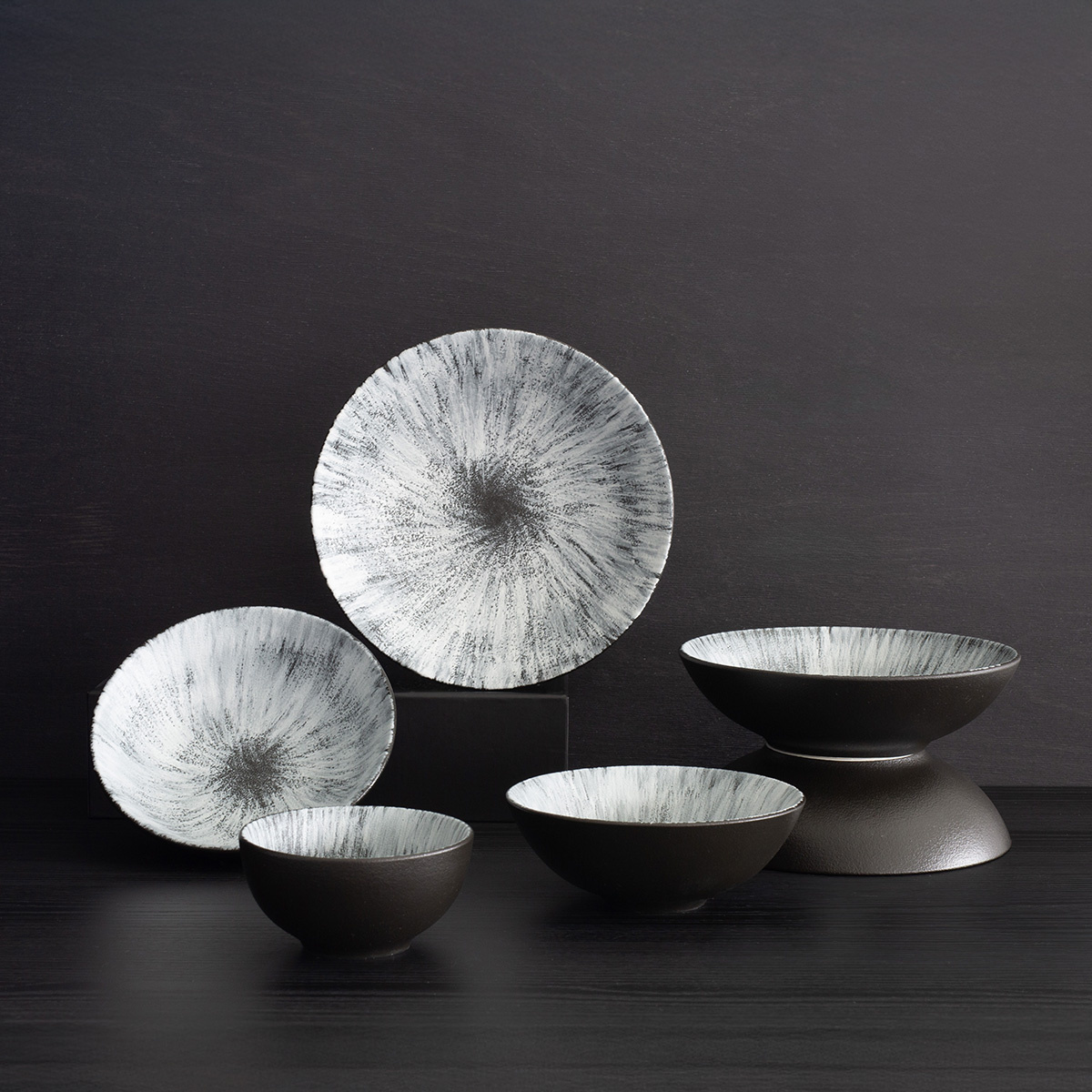 Skleda ø 21,5 cm | Gaya Atelier Space Komet
