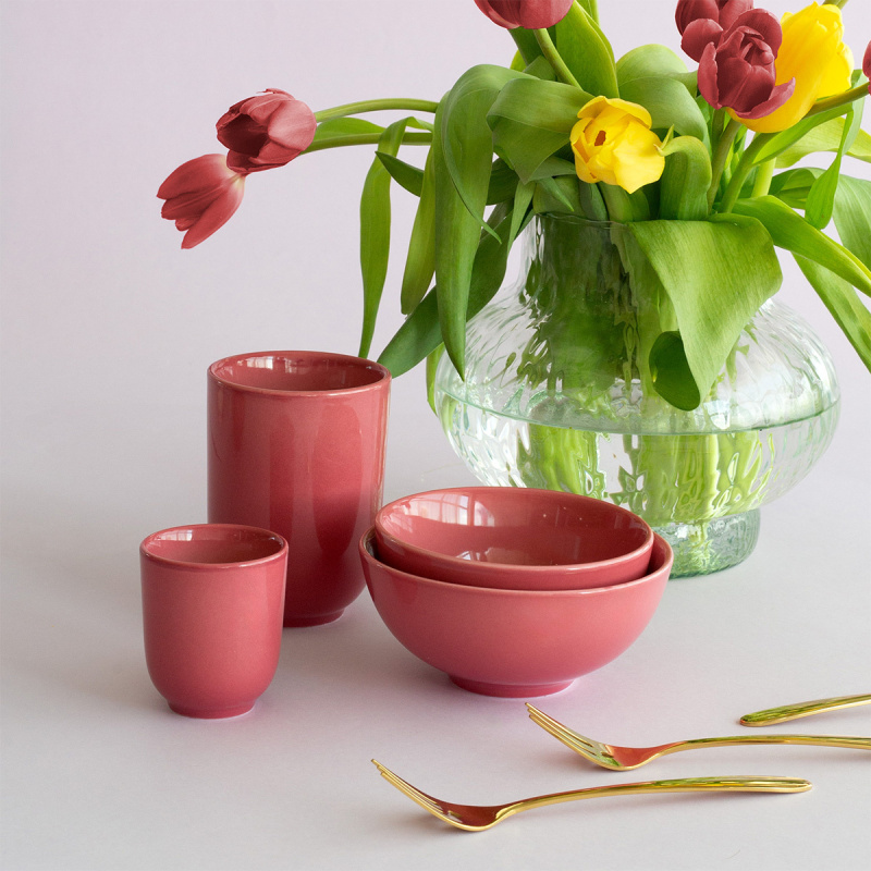 Skodelica brez ročaja 220 ml | Gaya Solatelier Mulberry