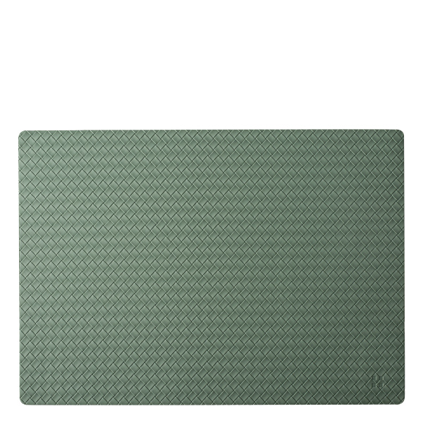 Namizni pogrinjek Braid olivni 45×32 cm | Elements Ambiente