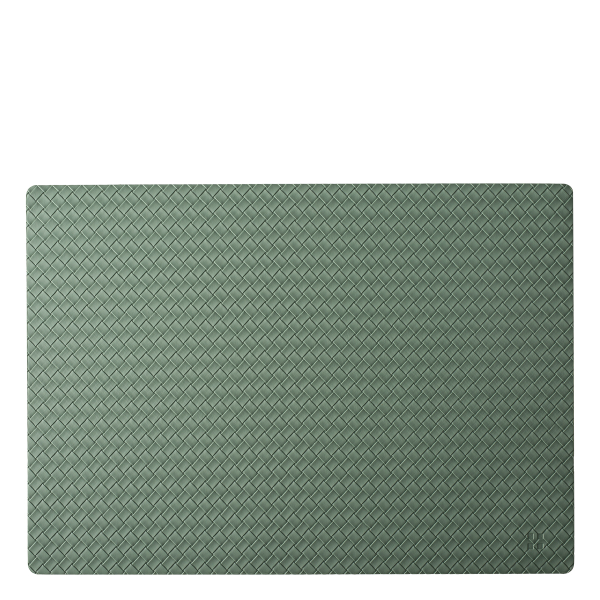 Namizni pogrinjek Braid olivni 45×32 cm | Elements Ambiente