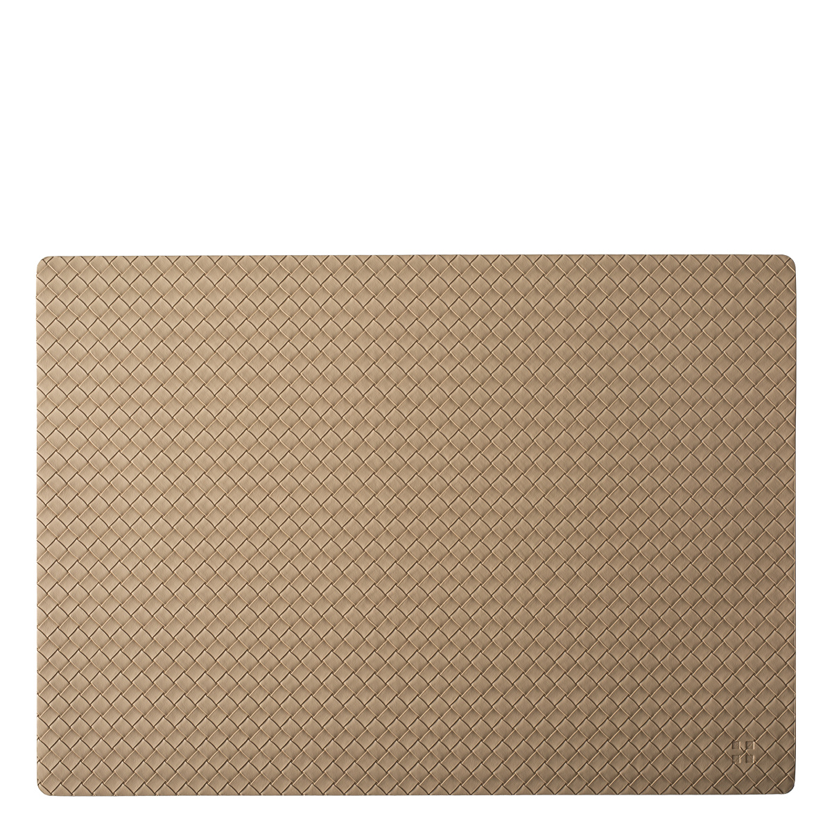Namizni pogrinjek Braid peščene barve 45×32 cm | Elements Ambiente