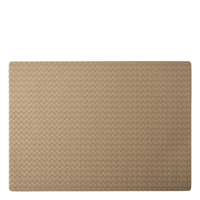 Namizni pogrinjek Braid peščene barve 45×32 cm | Elements Ambiente