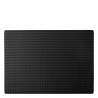 Rectangular PVC placemat black – Elements Ambiente Braid