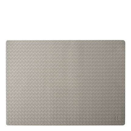 Namizni pogrinjek Braid svetlo siv 45×32 cm | Elements Ambiente