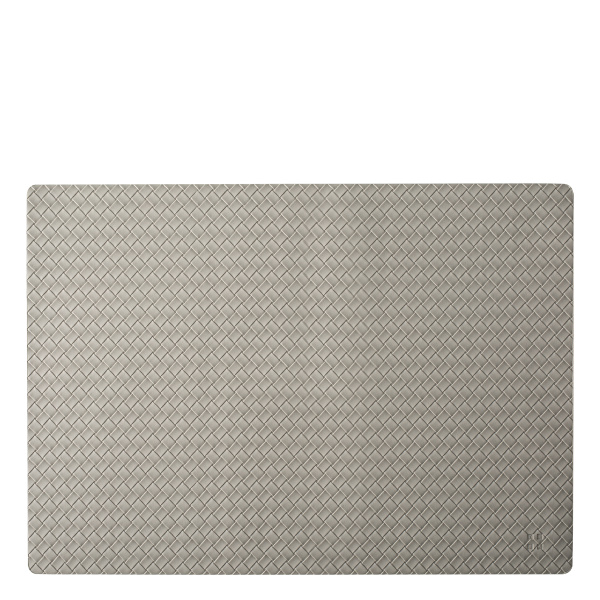 Namizni pogrinjek Braid svetlo siv 45×32 cm | Elements Ambiente