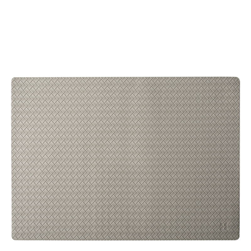 Namizni pogrinjek Braid svetlo siv 45×32 cm | Elements Ambiente
