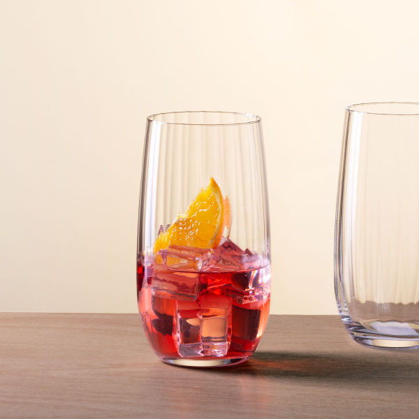 Kozarci Tumbler 490 ml komplet 6 kosov - Optime Line Glas Lunasol