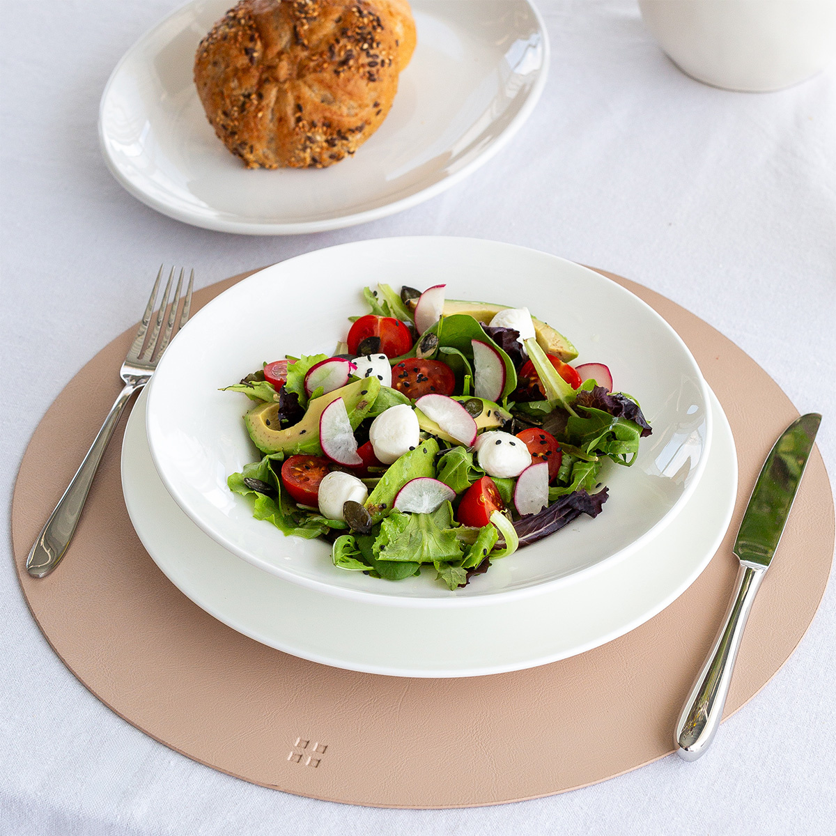 Krožnik za testenine 25 cm - Premium Platinum Line
