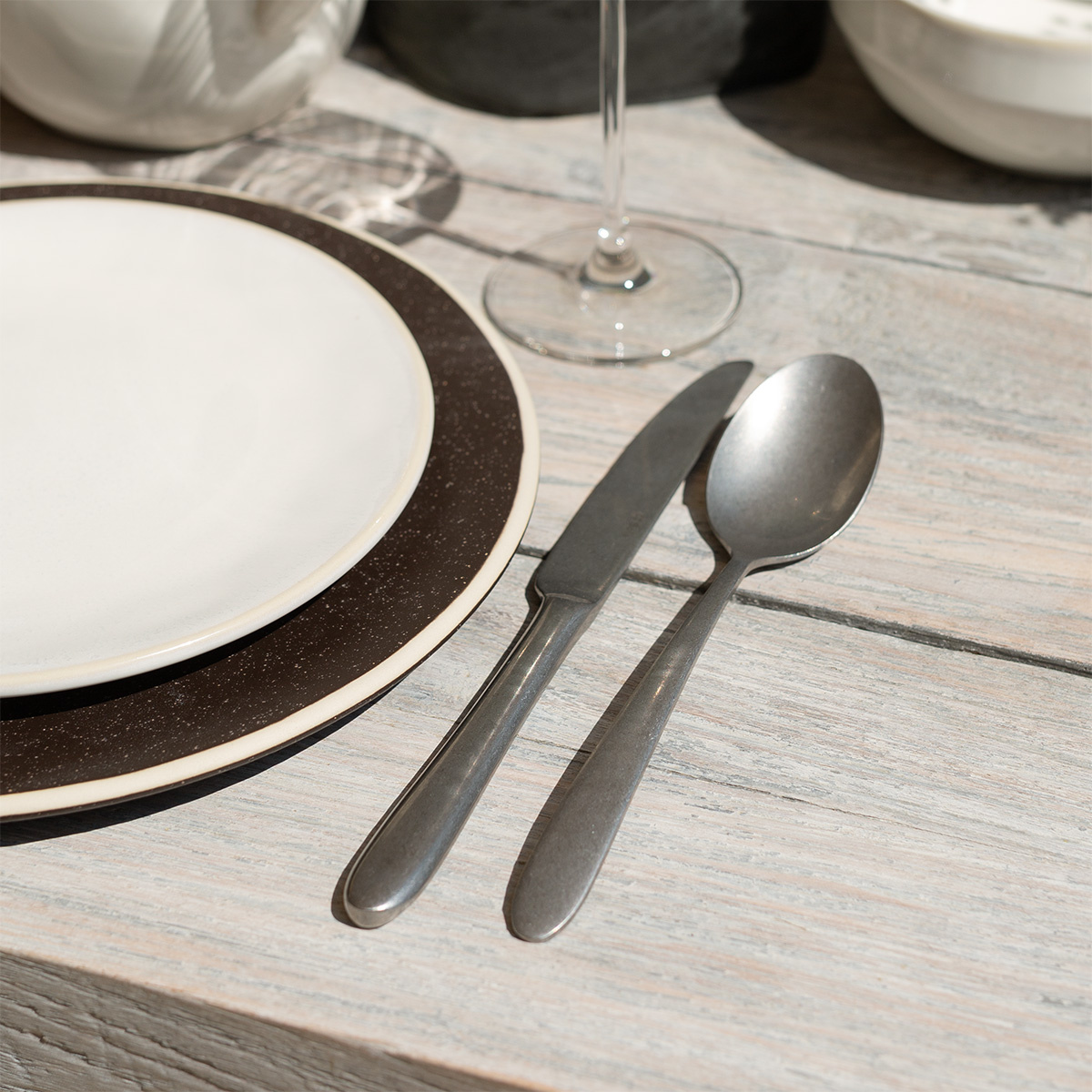 Set jedilnega pribora 24 kosov - Alpha Stone Wash