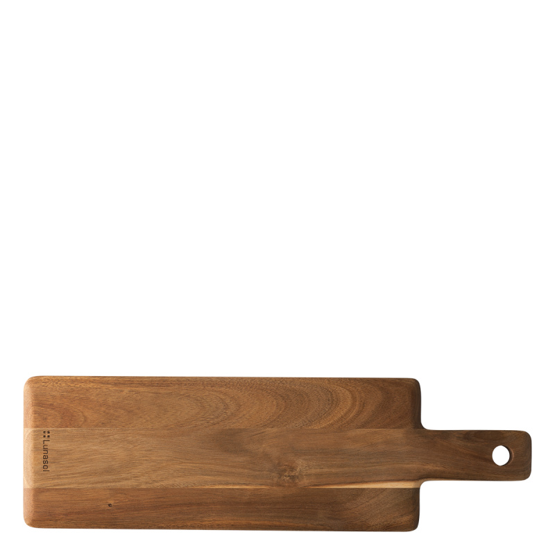 Deska za rezanje z ročajem Akacija 50,8 x 15,3 cm - FLOW Wooden
