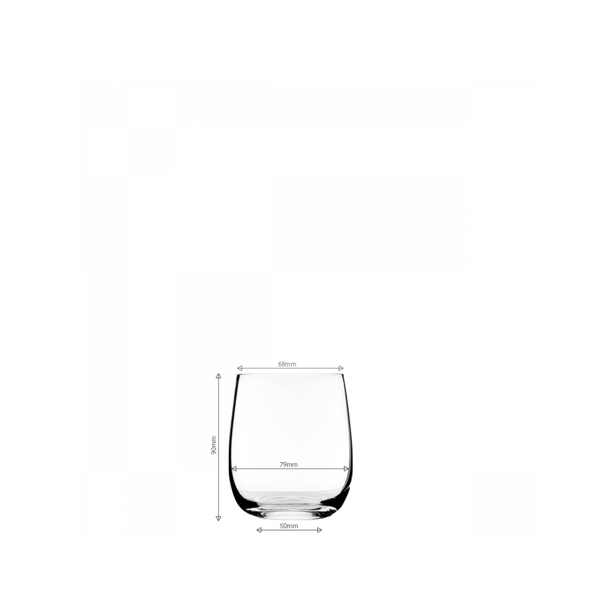 Kozarci Tumbler 300 ml komplet 4 kosov - Premium Glas Optima