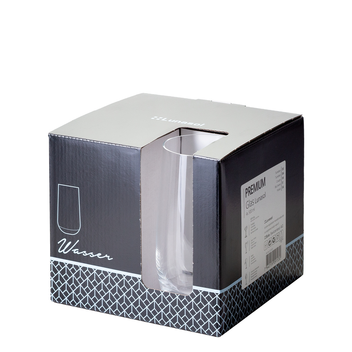 Kozarci za dolge pijače 500 ml komplet 4 kosov - Premium Glas Optima