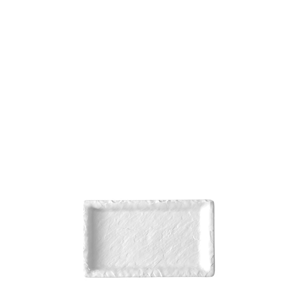 Pladenj bel majhen 16,8×9,8 cm | Elements Flow