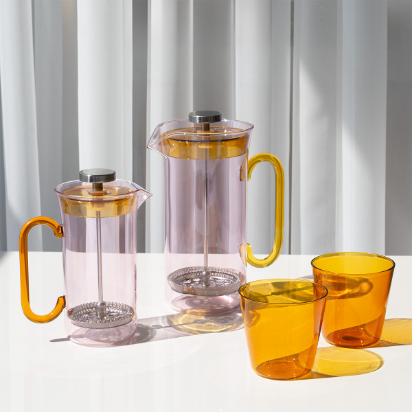 French press velik roza 900 ml | Ichendorf