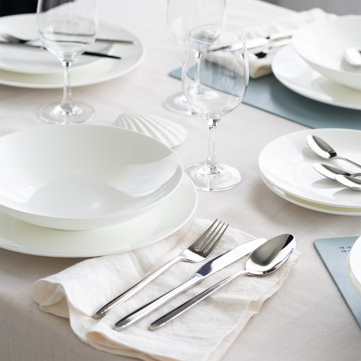 Porcelanasti komplet 12 kosov | Premium Platinum Line