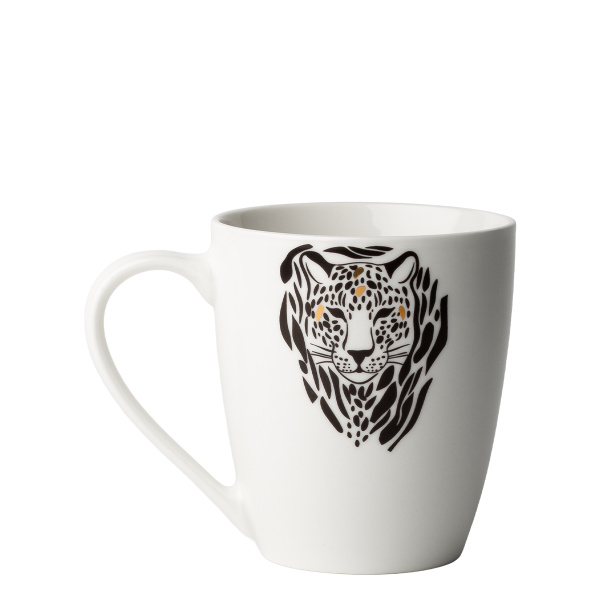 Skodelica 360 ml Leopard | Flow Solatelier Africa