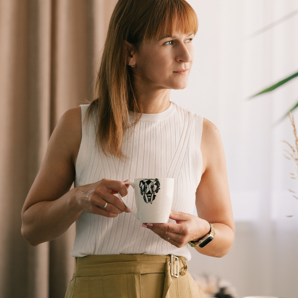 Skodelica 360 ml Slon | Flow Solatelier Africa