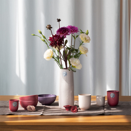 Vaza 23 cm | Gaya Solatelier Rose Crystal