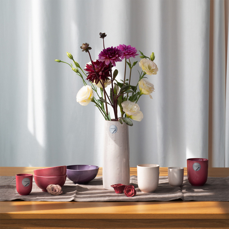 Vaza 23 cm | Gaya Solatelier Rose Crystal