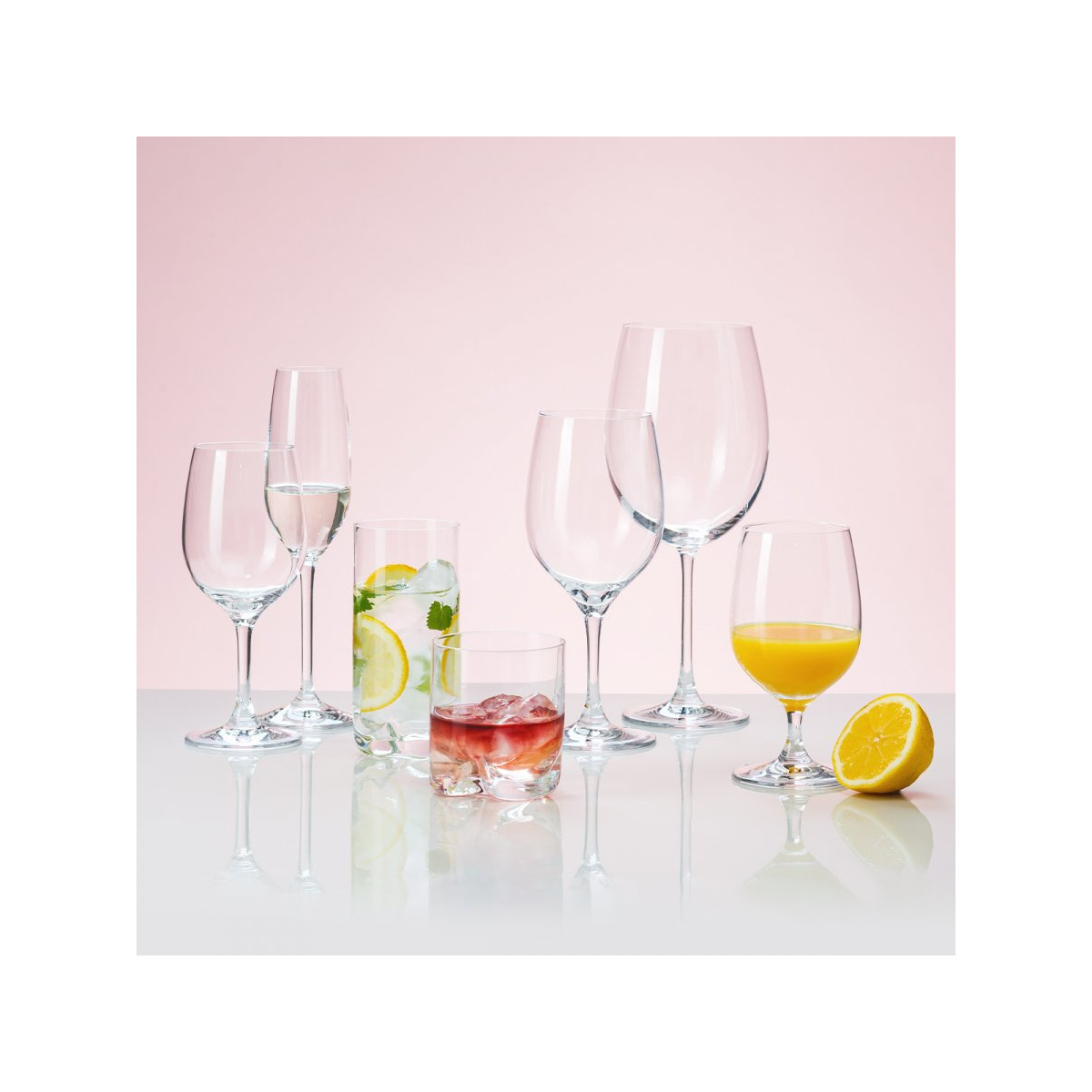 Kozarci za šampanjec 205 ml komplet 4 kosov - Univers Glas Lunasol META Glass