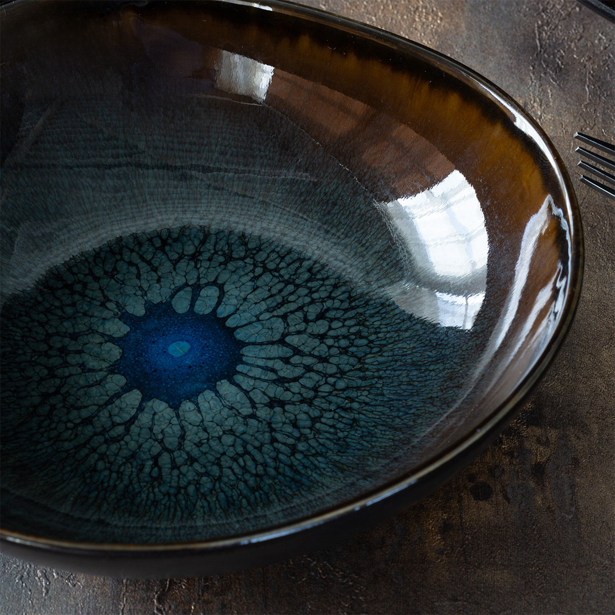 Komplet skled 4 kosi | Elements Amber Eye Organic