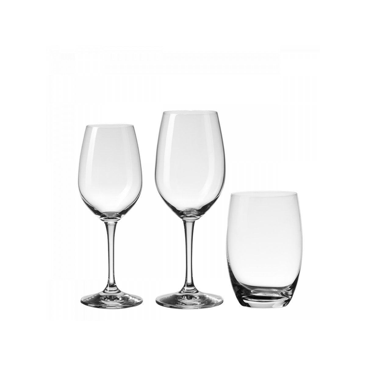 Začetni komplet kozarcev za dom 12 kosov - BASIC Glas Lunasol