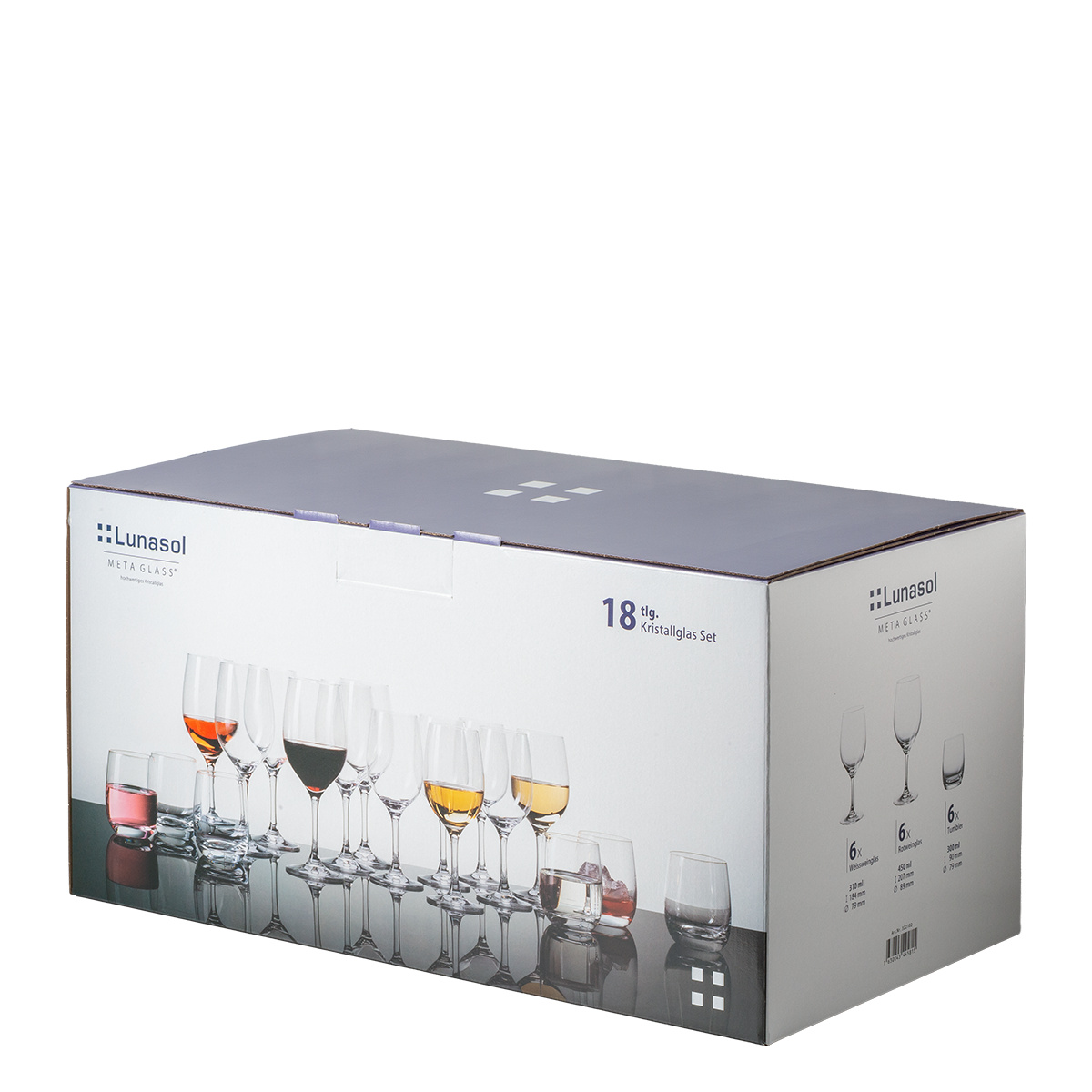 Začetni komplet kozarcev 18 kosov | Anno Premium Glas