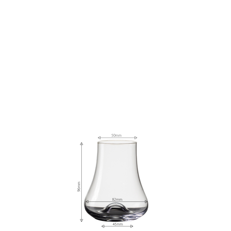 Kozarec za viski Wave 240 ml, komplet 4 kosov - Univers Glas Lunasol