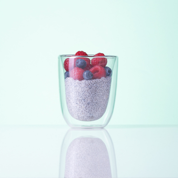 Kozarec BASIC Glas Double Wall 190 ml - set 4 kosov