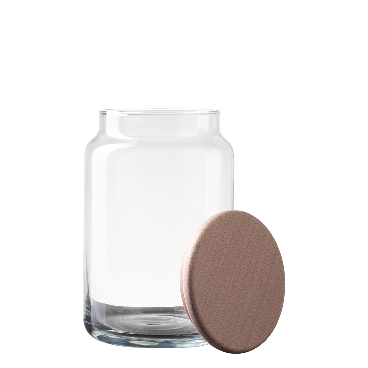 Steklena posoda s pokrovom 0,93 l | Basic Kitchen