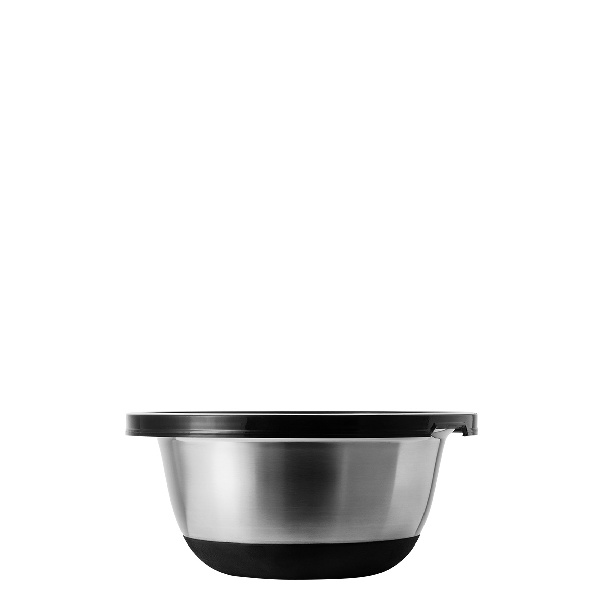 Komplet posod za mešanje s pokrovom 4 kosi – Basic Kitchen