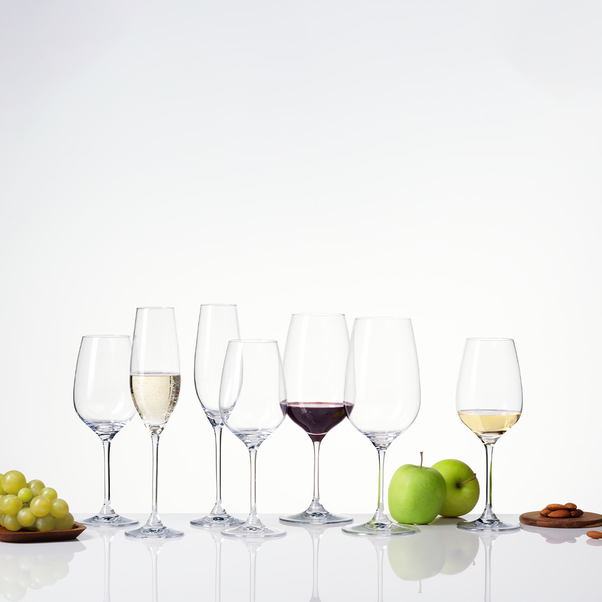 Začetni komplet kozarcev za dom 18 kosov – Premium Glas Crystal
