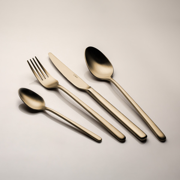 Set jedilnega pribora 16 delni Calgary champagne | Sola
