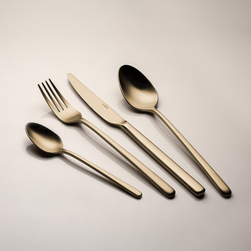 Set jedilnega pribora 16 delni Calgary champagne | Sola