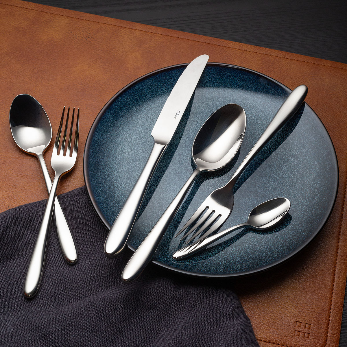 Set jedilnega pribora 24 kosov Turin Plaza | Sola