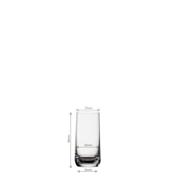 Kozarec za žgane pijače 50 ml - Univers Glas Lunasol