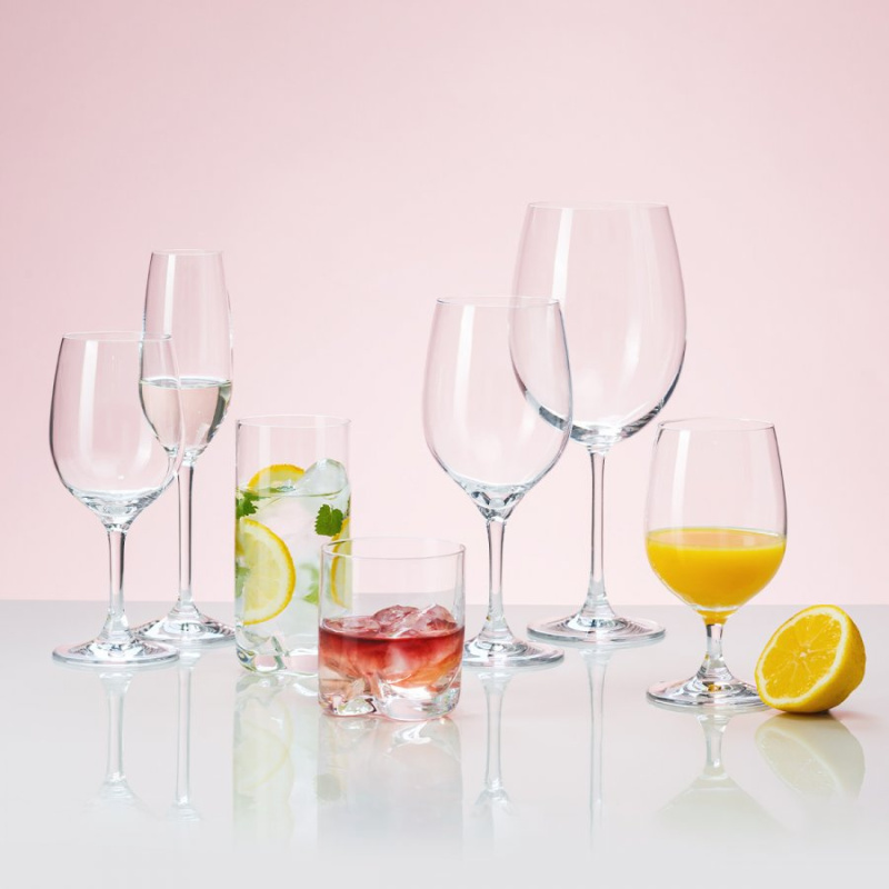 Kozarci za rdeče vino 450 ml komplet 4 kosov - Anno Glas Lunasol META Glass
