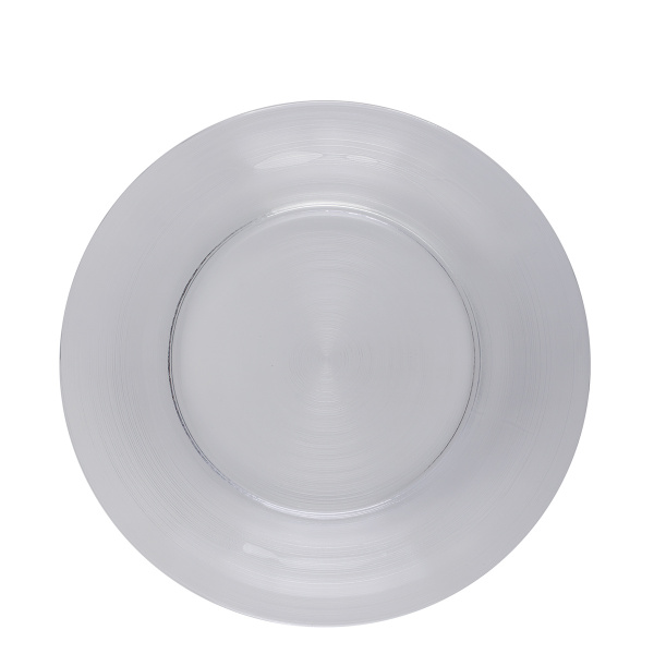 Plitev krožnik 30 cm komplet 4 kosi - Basic Chic Glas