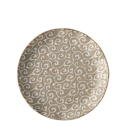 Plitev krožnik Wavy 25 cm | Levante Pearl