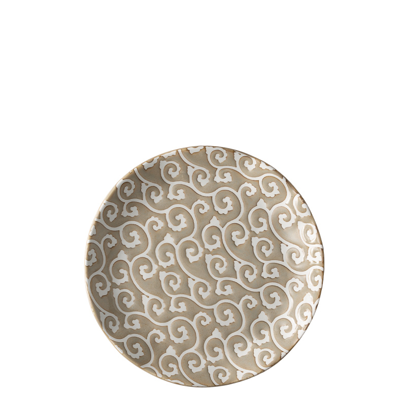 Plitev krožnik Wavy 20,5 cm | Levante Pearl